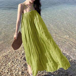 Spaghetti Strap Strappy Maxi Sundress