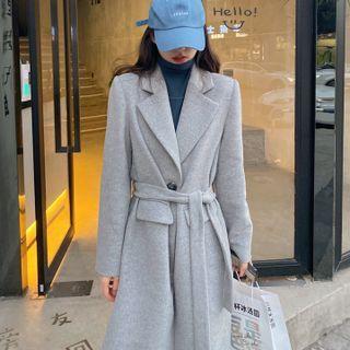 Lapel Wraparound Coat