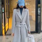 Lapel Wraparound Coat