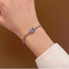 Rhinestone Planet Bracelet Gold - One Size
