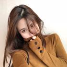 Turtle-neck Long-sleeve Slim-fit Knit Top