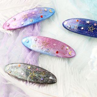 Acrylic Galaxy Hair Clip