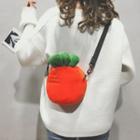 Carrot Furry Crossbody Bag / Strawberry Furry Crossbody Bag