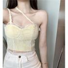 Lace Camisole Top Yellow - One Size
