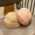Fleece-lined Brimless Hat