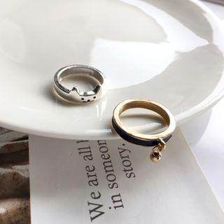 Cat Glaze Alloy Ring