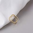 Alloy Layered Ring Gold - One Size