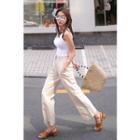 High-rise Boot-cut Dress Pants