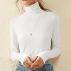Long-sleeve Cowl-neck T-shirt / Set