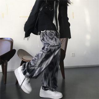 Wide Leg Tie-dye Pants
