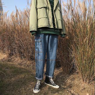 Cargo Wide-leg Jeans