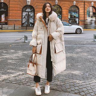 Padded Long Zipped Parka