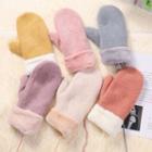 Plain / Bear Mittens