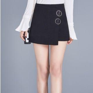 Hoop-detail Skort