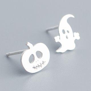 Asymmetrical Stud Earring