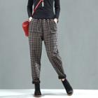 Striped / Plaid Harem Pants