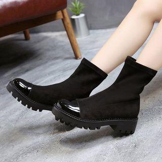 Platform Mid-calf Boots