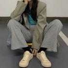 Plain Blazer / Sweatpants