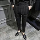 Striped Straight Leg Dress Pants (various Designs)