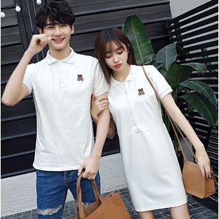 Couple Matching Short-sleeve Polo Shirt / Dress