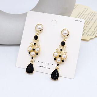 Embellished Dangle Ear Stud / Earring