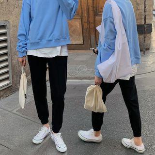 Crew-neck Sweatshirt / Slim-fit Pants