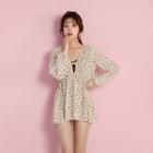 Cover-up Swim Dress / Swimsuit / Waterproof Pouch / Set