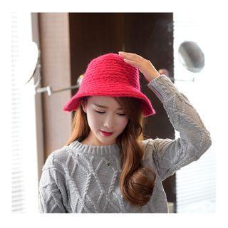 Mock Two-piece Bucket Hat