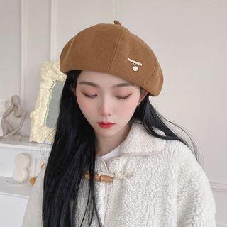 Alloy Pendant Beret Hat