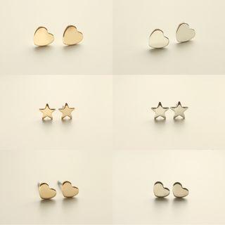 Star Stud Earring / Heart Stud Earring
