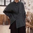 Dual Pocket Shirt Dark Green - One Size