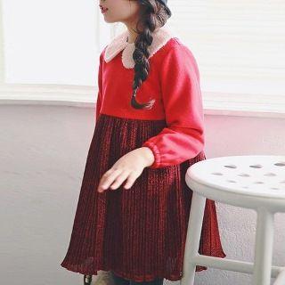 Couple Matching Panel Collared Dress