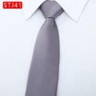 Pre-tied Neck Tie (5cm) Stj41 - One Size