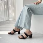 Braid Strap Mule Sandals