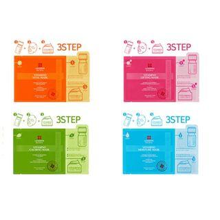 Leaders - Mediu 3-step Vitamino Mask 25ml + Ampoule 2ml + Cream 2ml