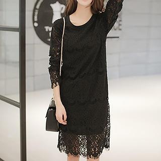 Lace Midi Dress
