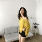 Boatneck Loose-fit T-shirt