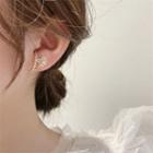 Flower Alloy Earring Eh1487 - Gold - One Size