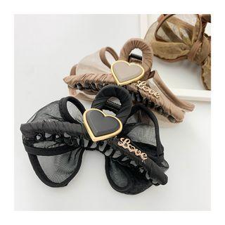 Bow Fabric Hair Claw