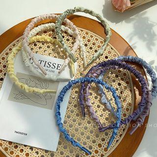 Shirred Face Wash Headband