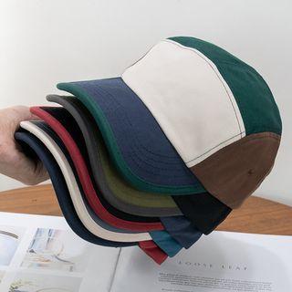 Contrast Panel Trucker Hat