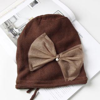 Bow Accent Beanie