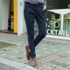 Pleat-front Slim-fit Pants