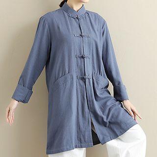 Frog-button Blouse Jacket