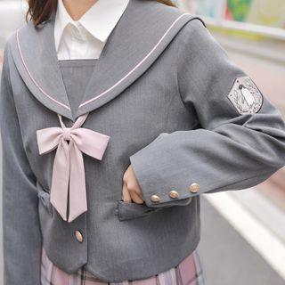Sailor Collar Bow Blazer
