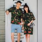 Couple Matching Camouflage T-shirt / Dress