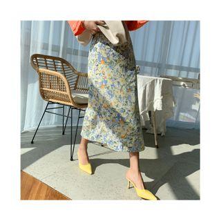 Bloom H-line Long Skirt
