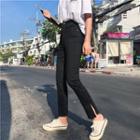 Split-side Skinny Jeans