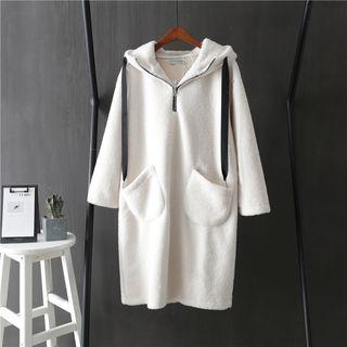 Fleece Hoodie Dress
