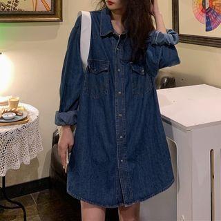 Mini Denim Shirtdress